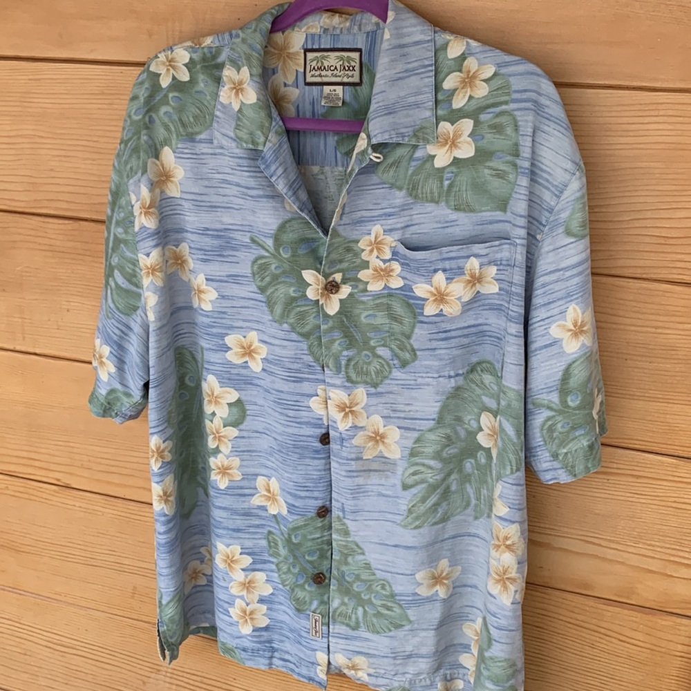 Men’s Hawaiian shirt- Jamaica Jaxx-size L